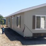 section of manufactured home