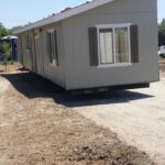 section of manufactured home