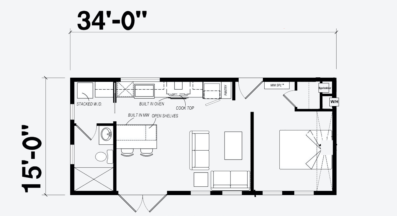 Genesis 510 1bed 1bath